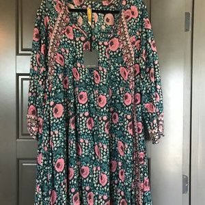 Natalie Martin Fiore Dress Vintage Flowers